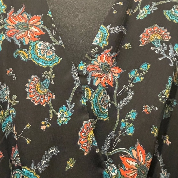 Floral Black Romper - Picture 5 of 16